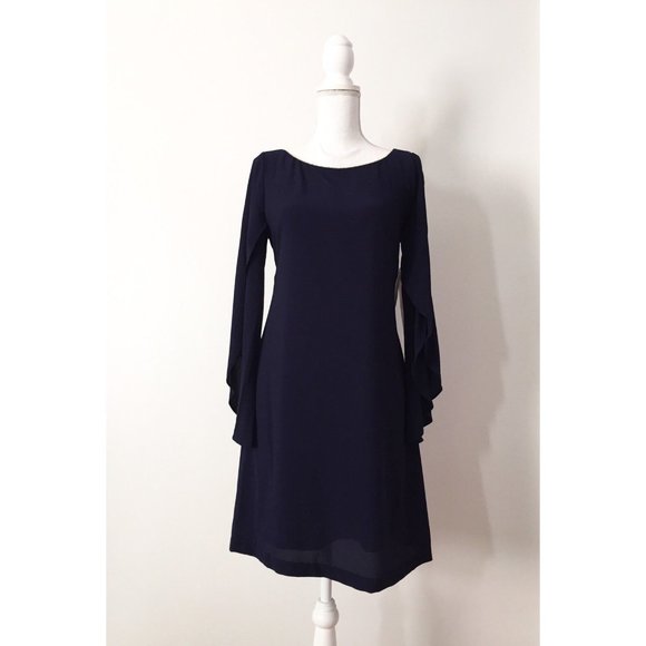 $100 Jessica Simpson Bow-Back Flutter-Sleeve Dress - Picture 5 of 11